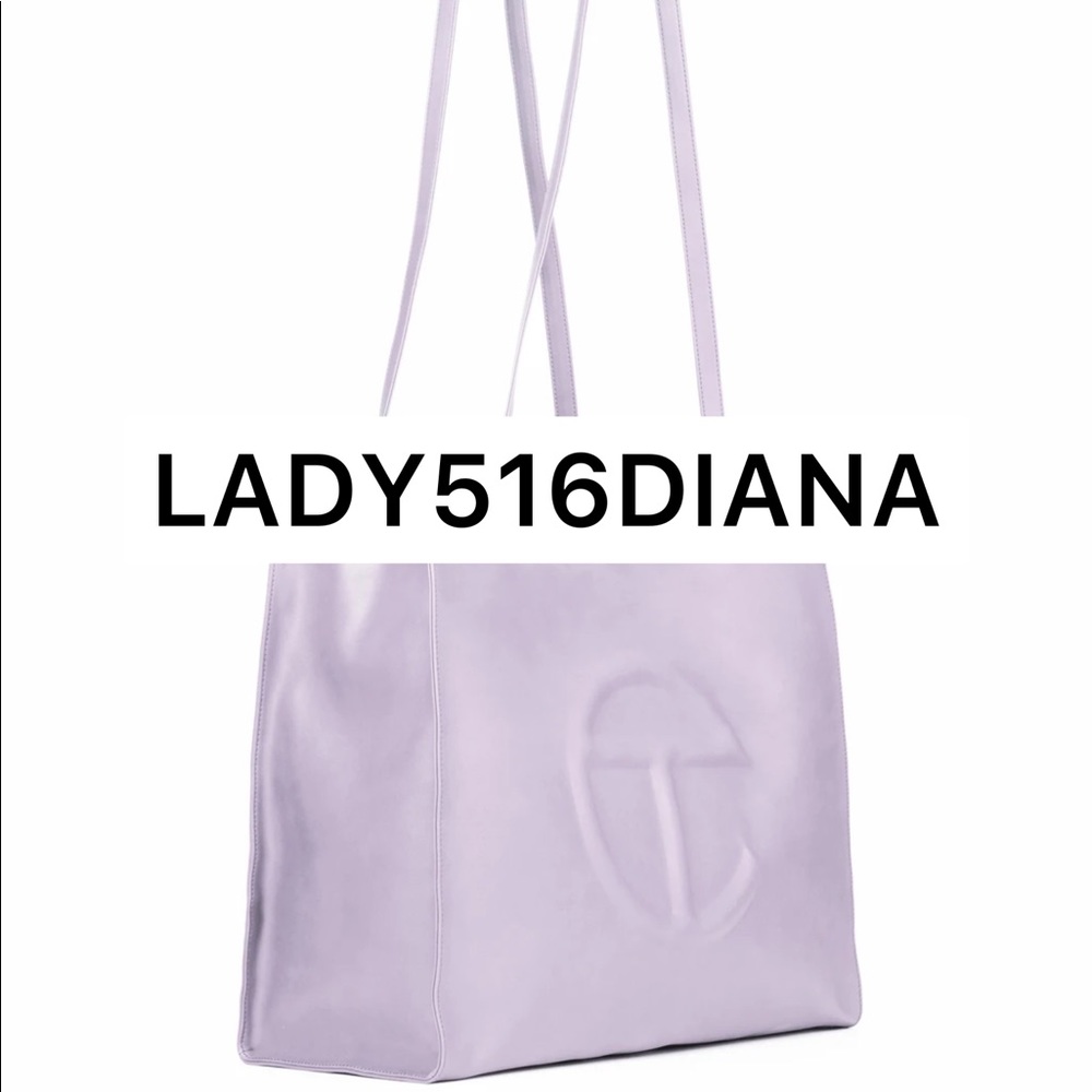 👜 Telfar LARGE Shopping Bag - Lavender 👜